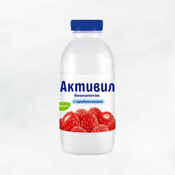 Бионапиток "Активил" 2% земляника 500г ПЭТ Савушкин продукт