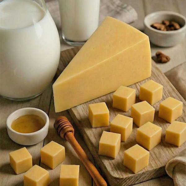 Сыр Алиса со вкусом топл молока 50% Молочный мир
