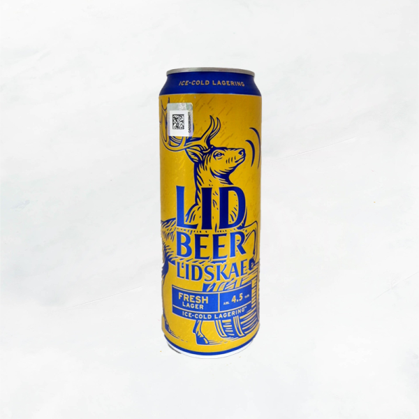 Пиво Лид Фрэш Лагер (LID FRESH LAGER) 0,45 л (алкоголь 4,5%) Лидское