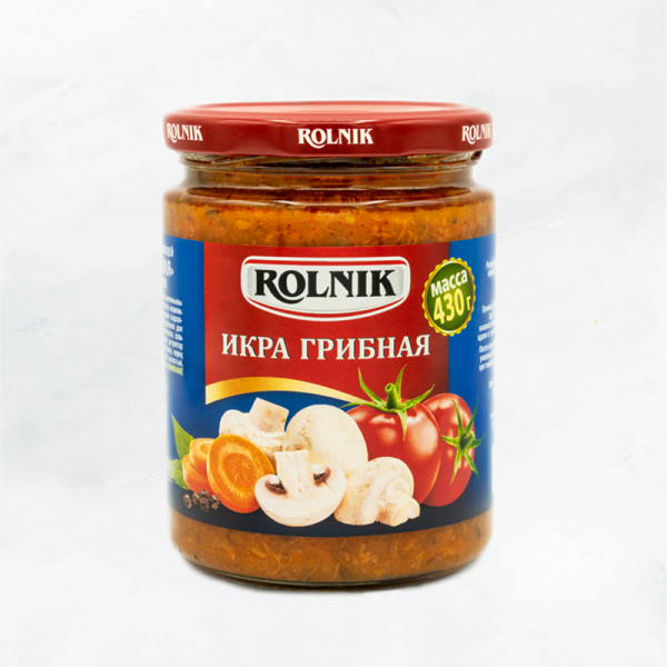 Икра Грибная 420мл/430г РБ Рольник