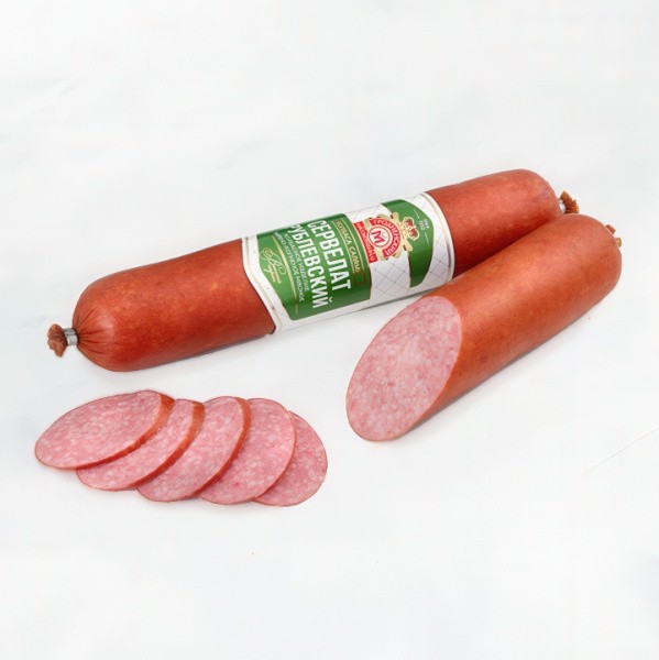 Колбаса в/к Рублевский сервелат фирменный в/с вак Гродно