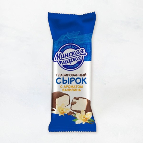 Сырок с ванилином творож. глазир. 23% 45г Минская марка